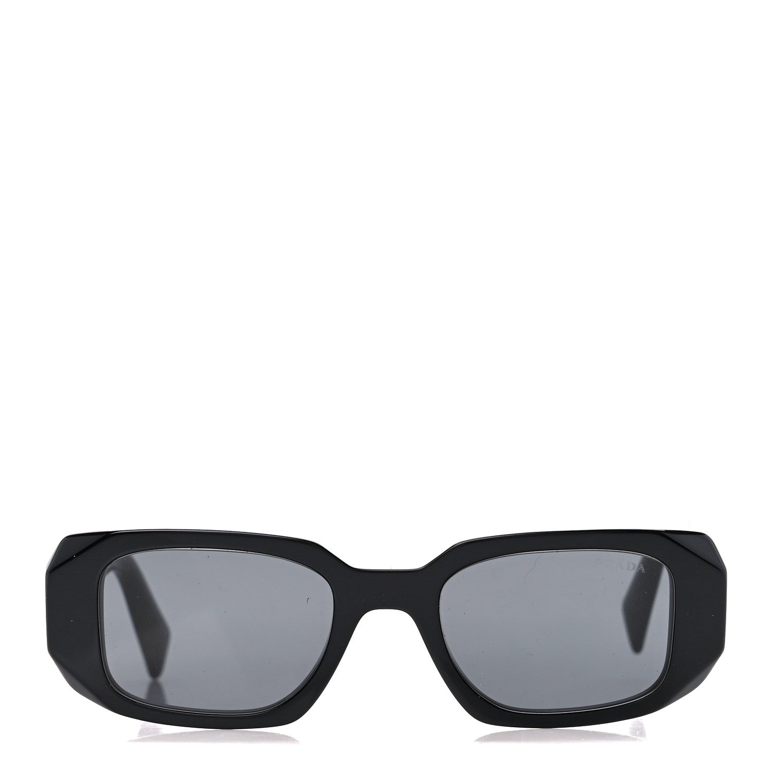 Prada Acetate Symbole Sunglasses SPR 17W Black 2 of 8