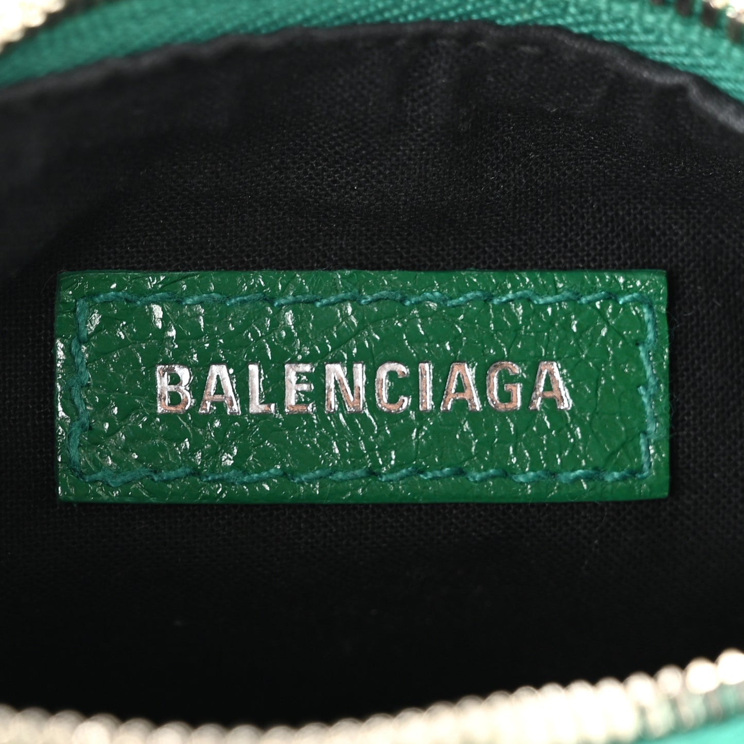 Agneau Arena Le Cagole Shoulder Bag XS Jade