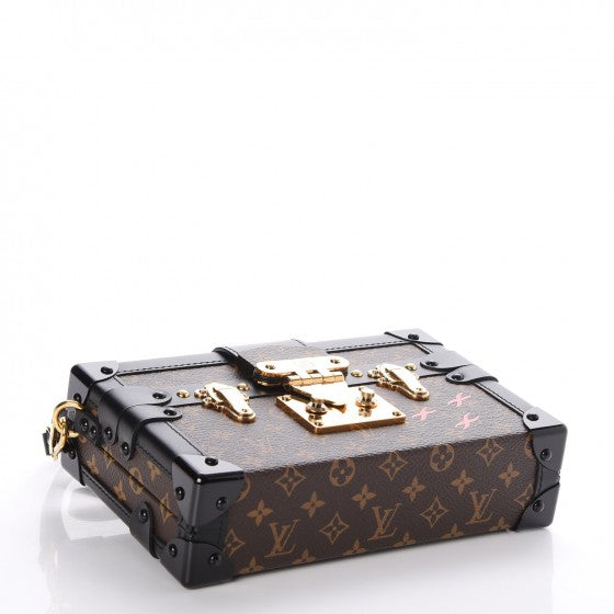 Louis Vuitton Monogram Petite Malle Black 4 of 7