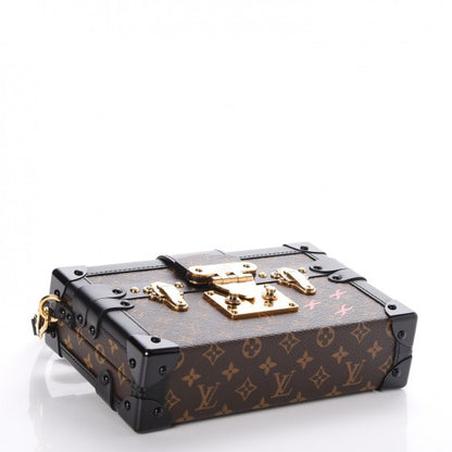 Louis Vuitton Monogram Petite Malle Black 4 of 7