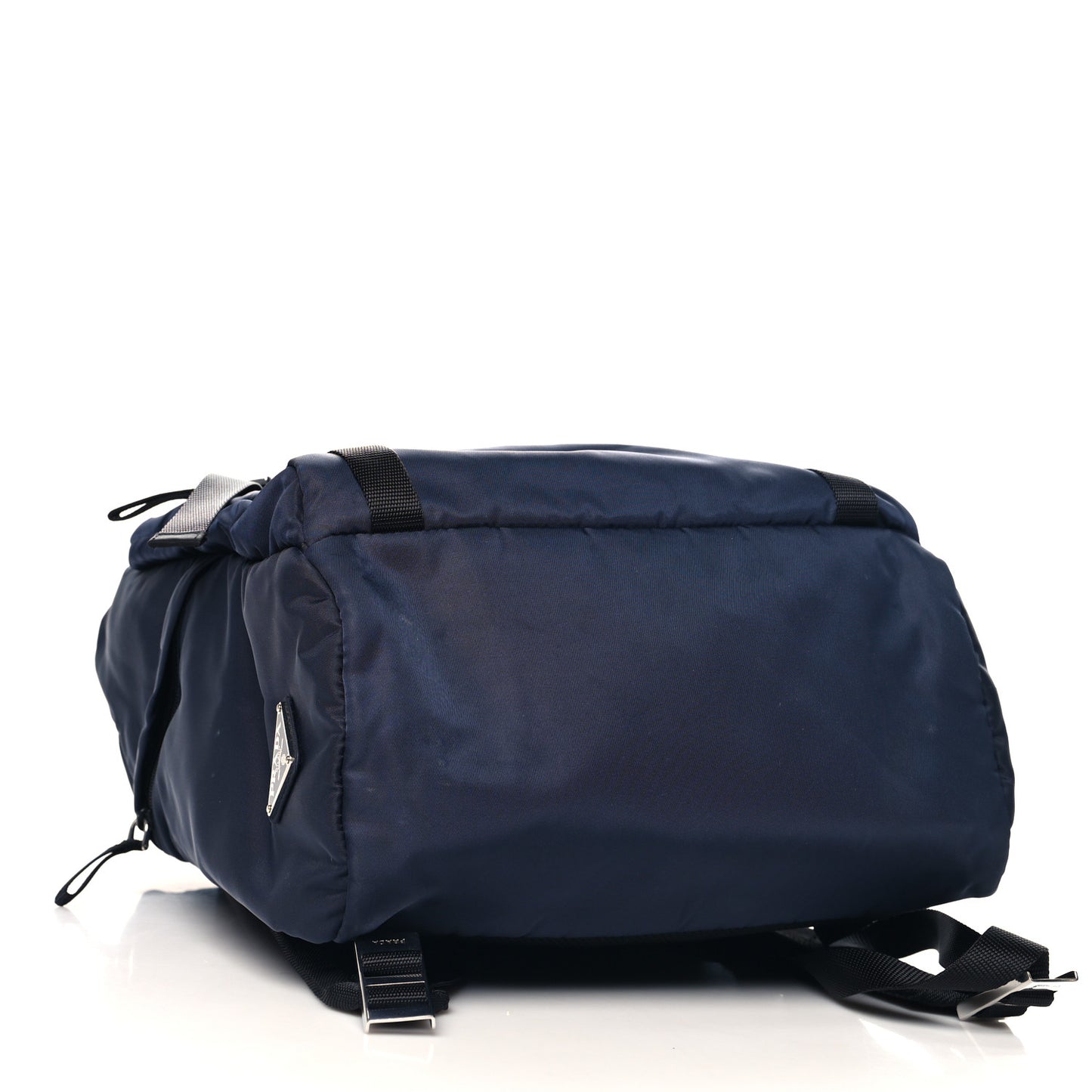 Tessuto Nylon Montagna Double Buckle Backpack Bleu