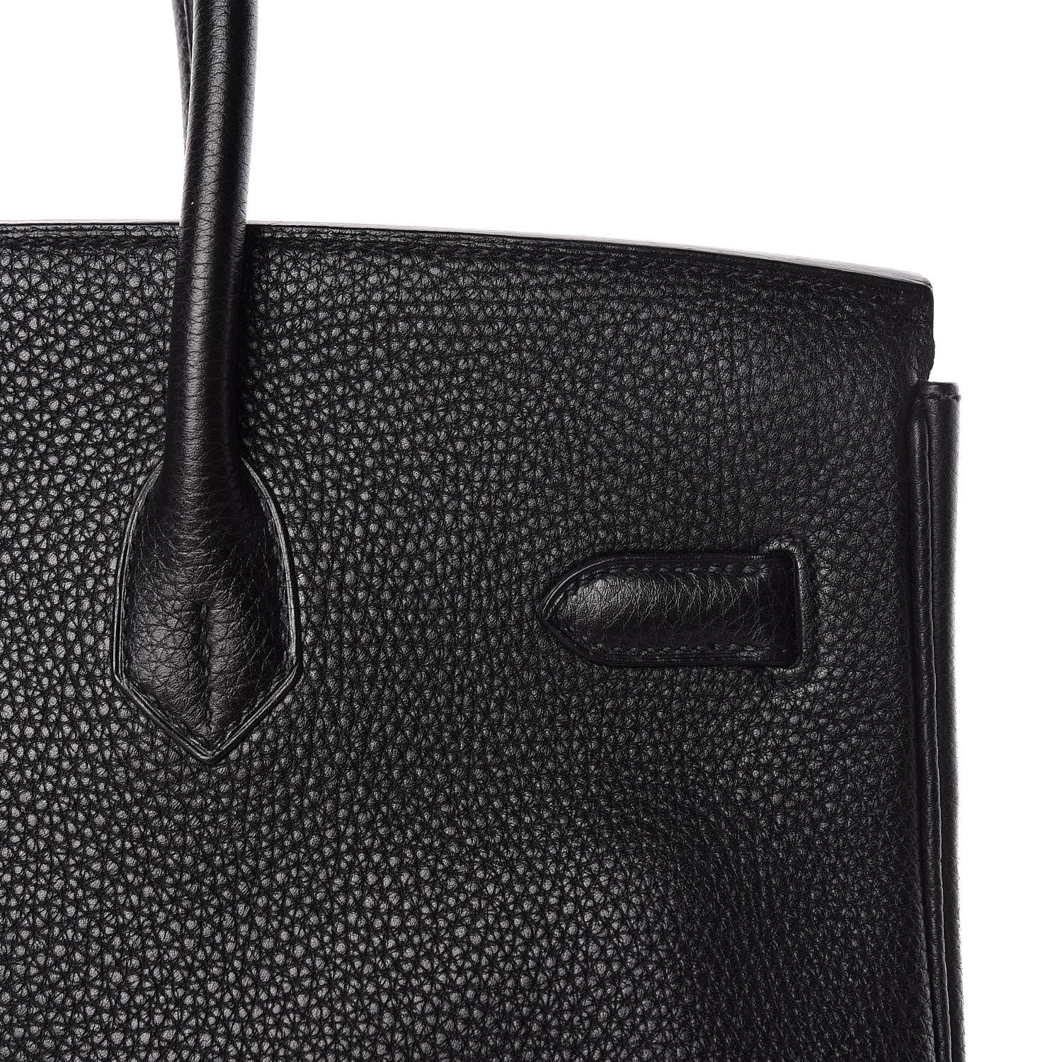 Hermes Togo Birkin 35 Black 13 of 36