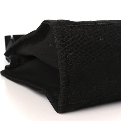 Marc Jacobs Cotton Canvas Medium The Traveler Tote Bag Black 8 of 9
