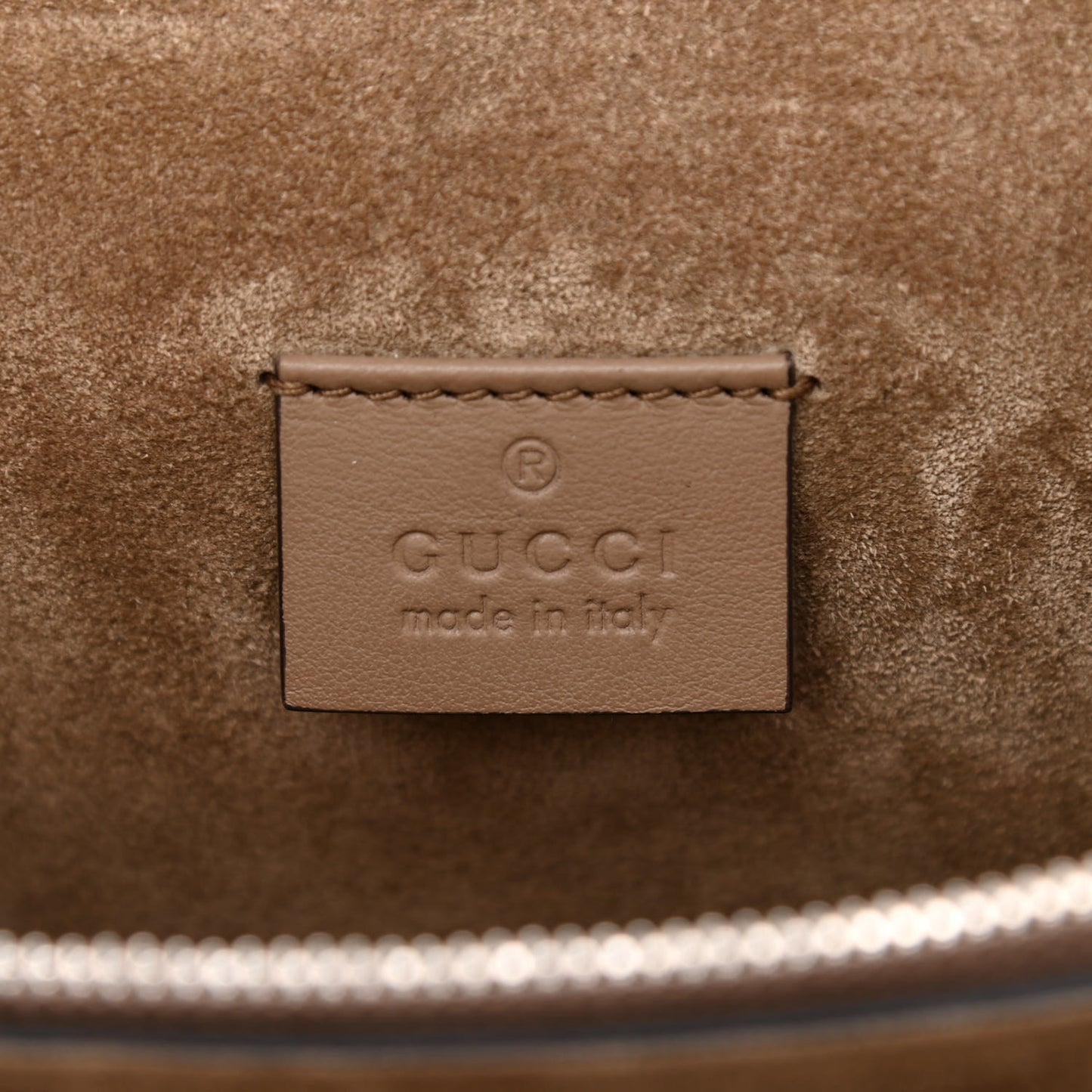GG Supreme Monogram Medium Dionysus Shoulder Bag Taupe