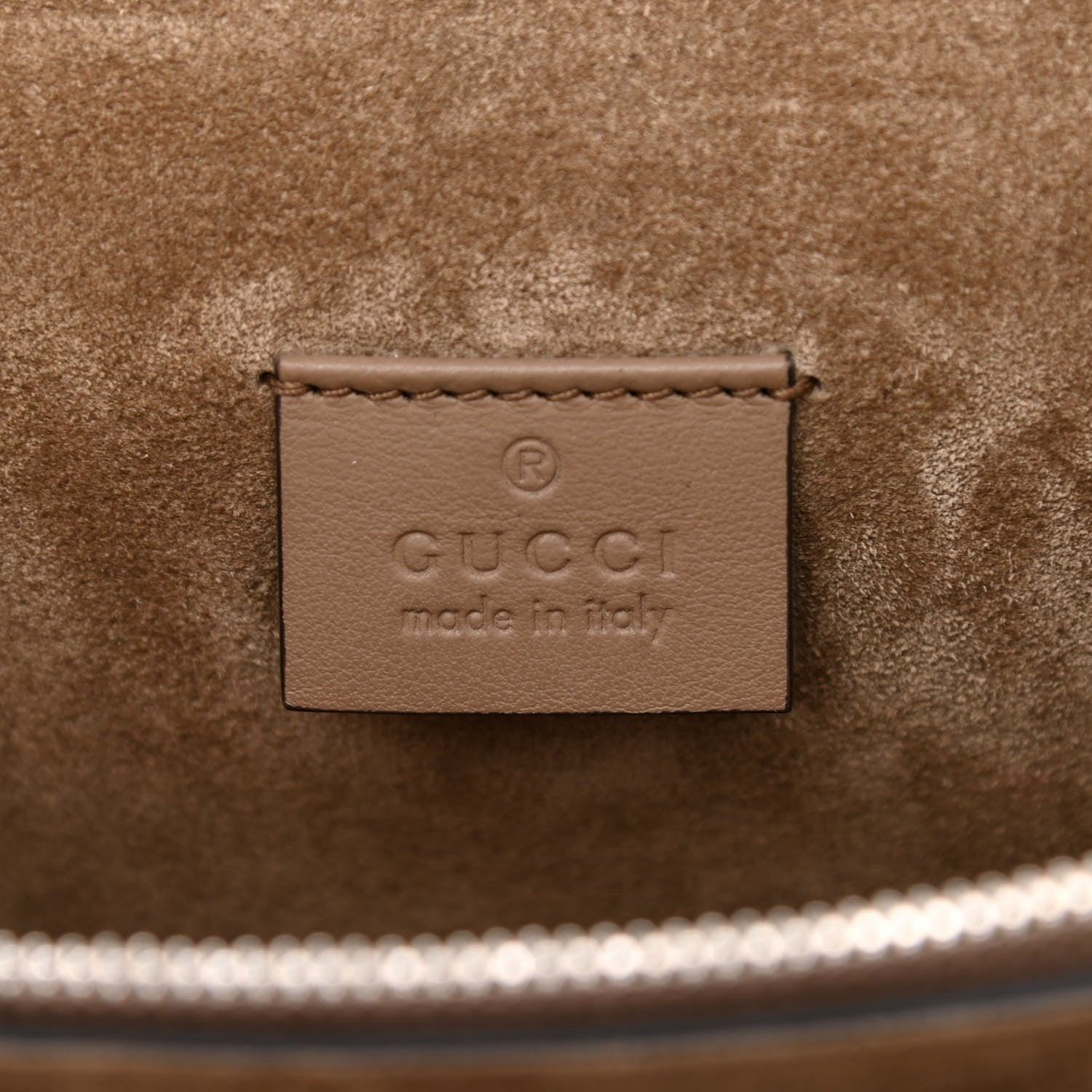 Gucci GG Supreme Monogram Medium Dionysus Shoulder Bag Taupe 6 of 9
