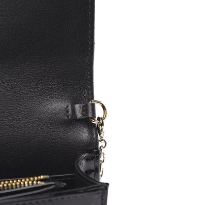 Christian Dior Patent Cannage Lady Dior Clutch Black 9 of 11