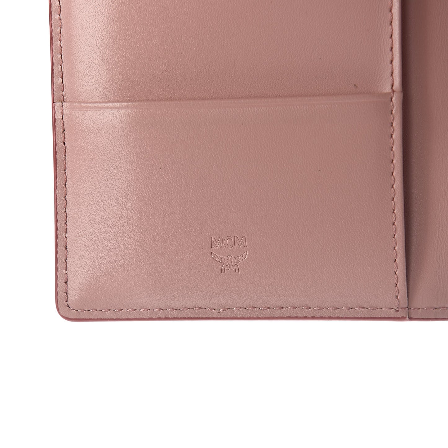 Visetos Rabbit Passport Holder Soft Pink