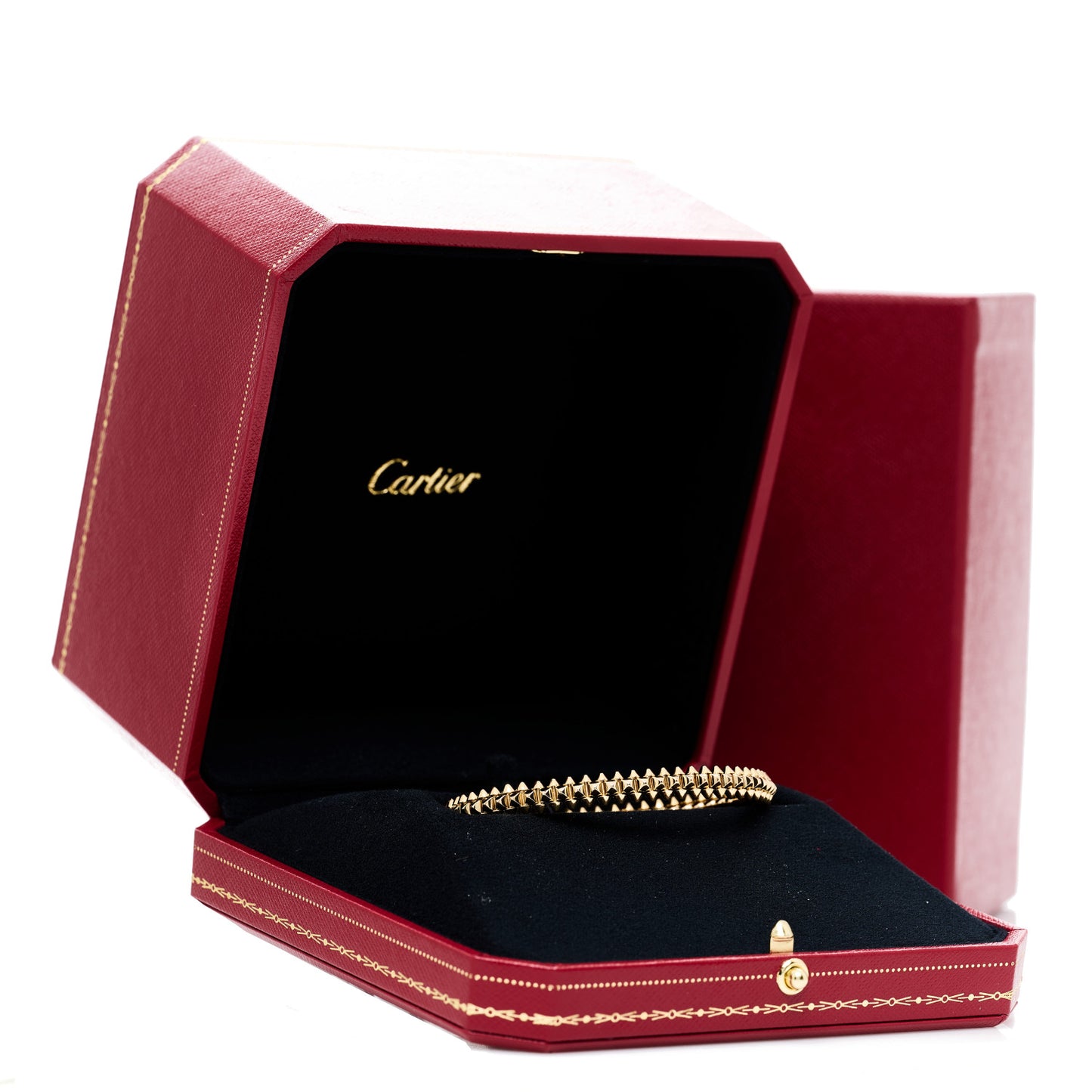 18K Pink Gold Small Clash De Cartier Bracelet 16