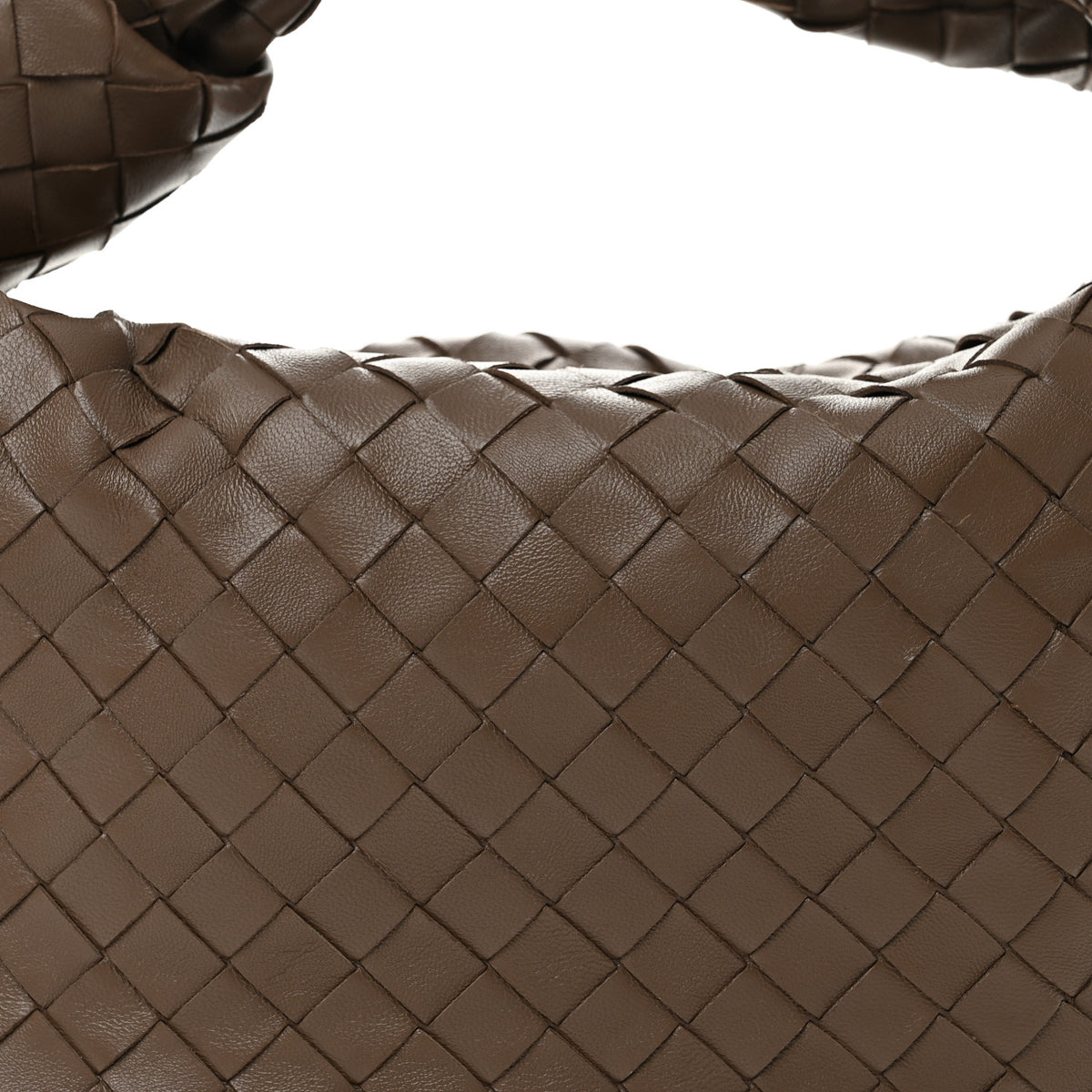 Bottega Veneta Nappa Intrecciato Teen Jodie Hobo Dark Taupe 8 of 10