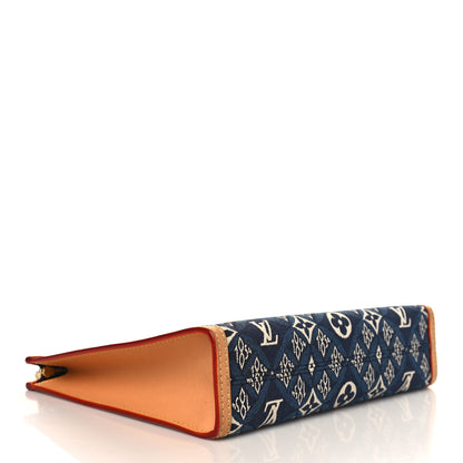 Louis Vuitton Jacquard Since 1854 Toiletry Pouch 26 Blue 4 of 7
