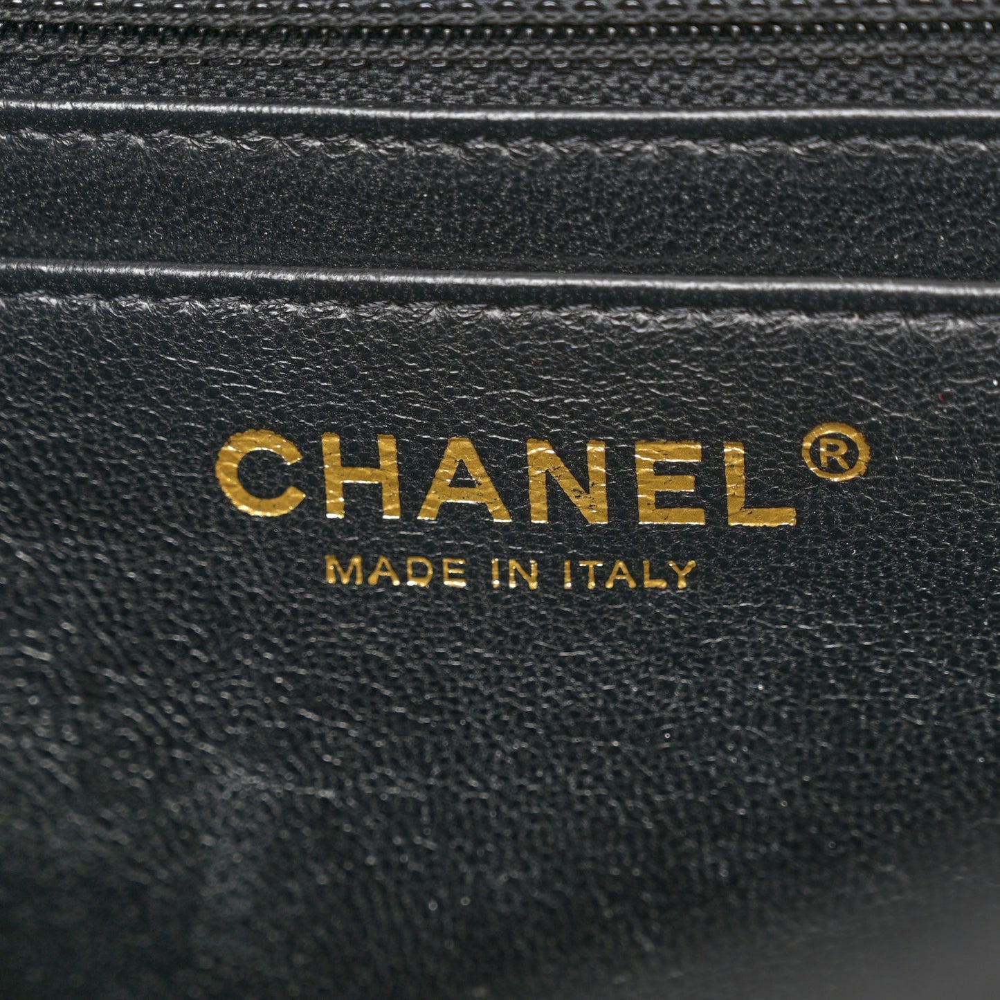 Caviar Quilted Jumbo Single Flap Black