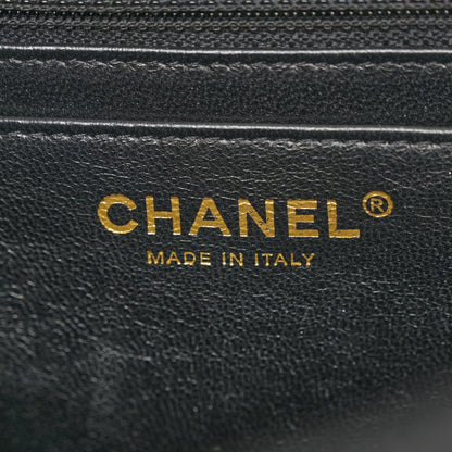 Chanel Caviar Quilted Jumbo Single Flap Black 6 of 11