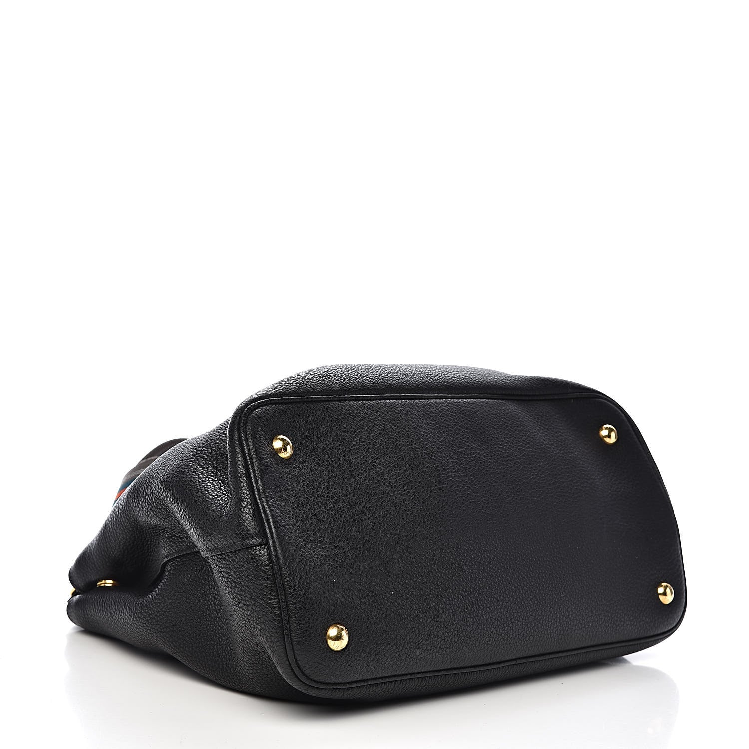 Prada Vitello Daino Tote Black 4 of 12