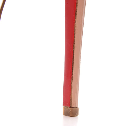 Christian Louboutin Patent Lady Peep 150 Pumps 37 Nude 12 of 15