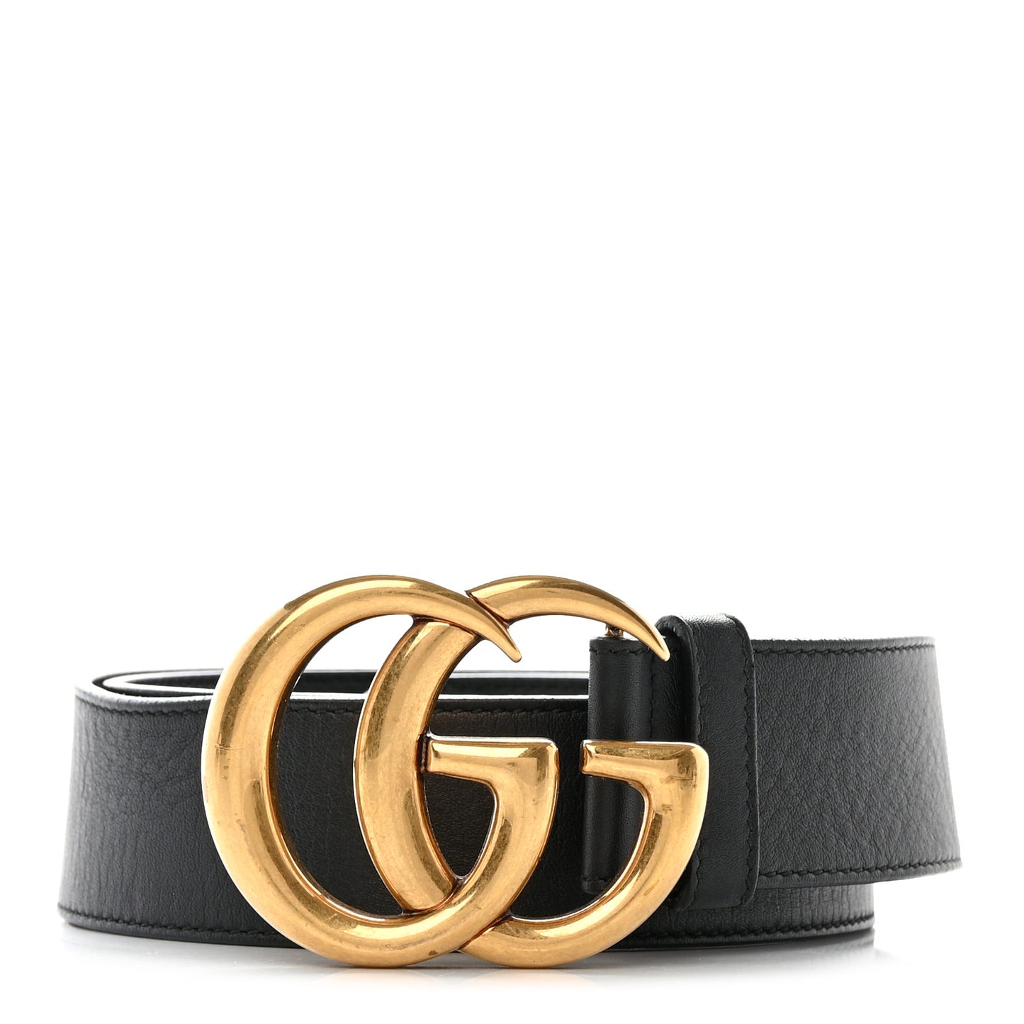 Calfskin Double G 40mm Belt 85 34 Black