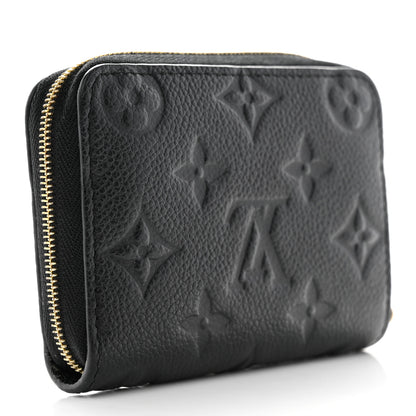 Louis Vuitton Empreinte Zippy Coin Purse Black 3 of 9