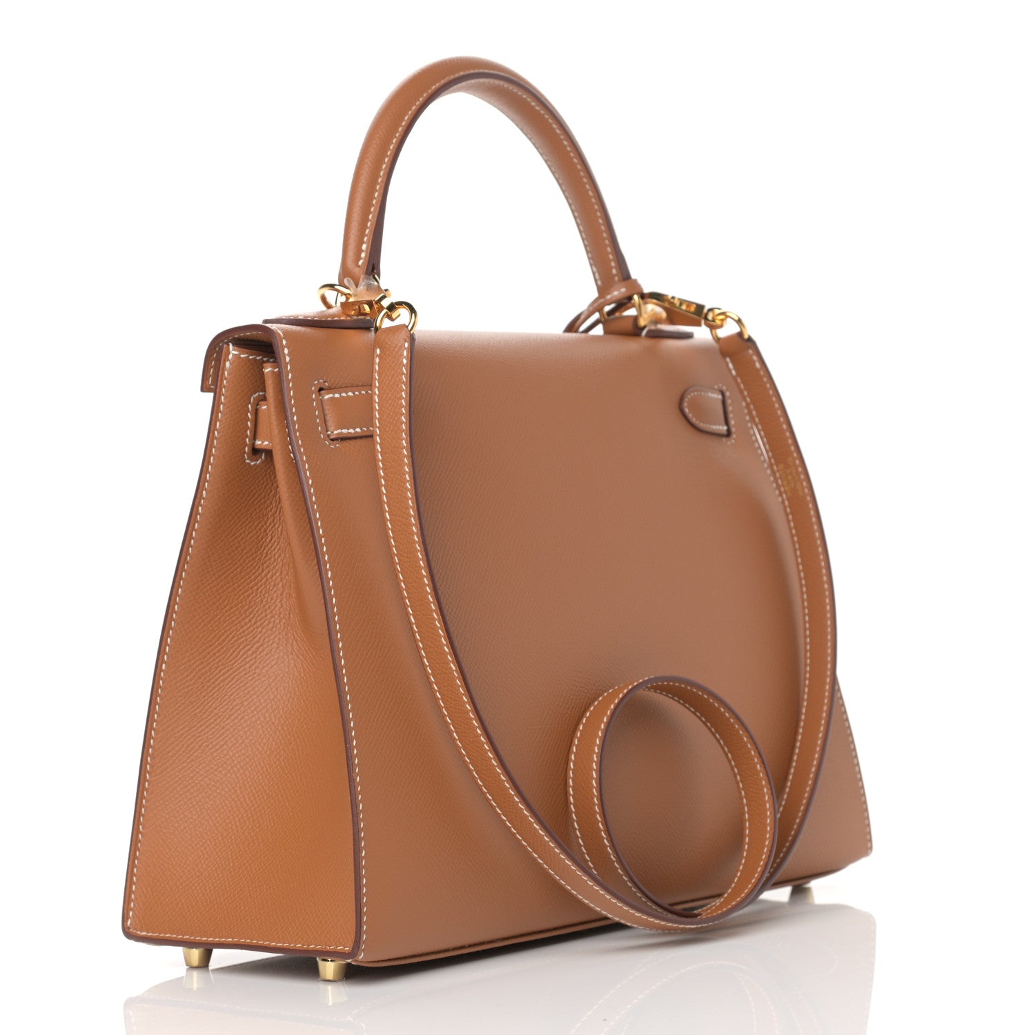 Hermes Epsom Kelly Sellier 28 Gold 3 of 12