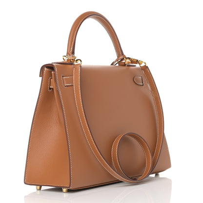 Hermes Epsom Kelly Sellier 28 Gold 3 of 12
