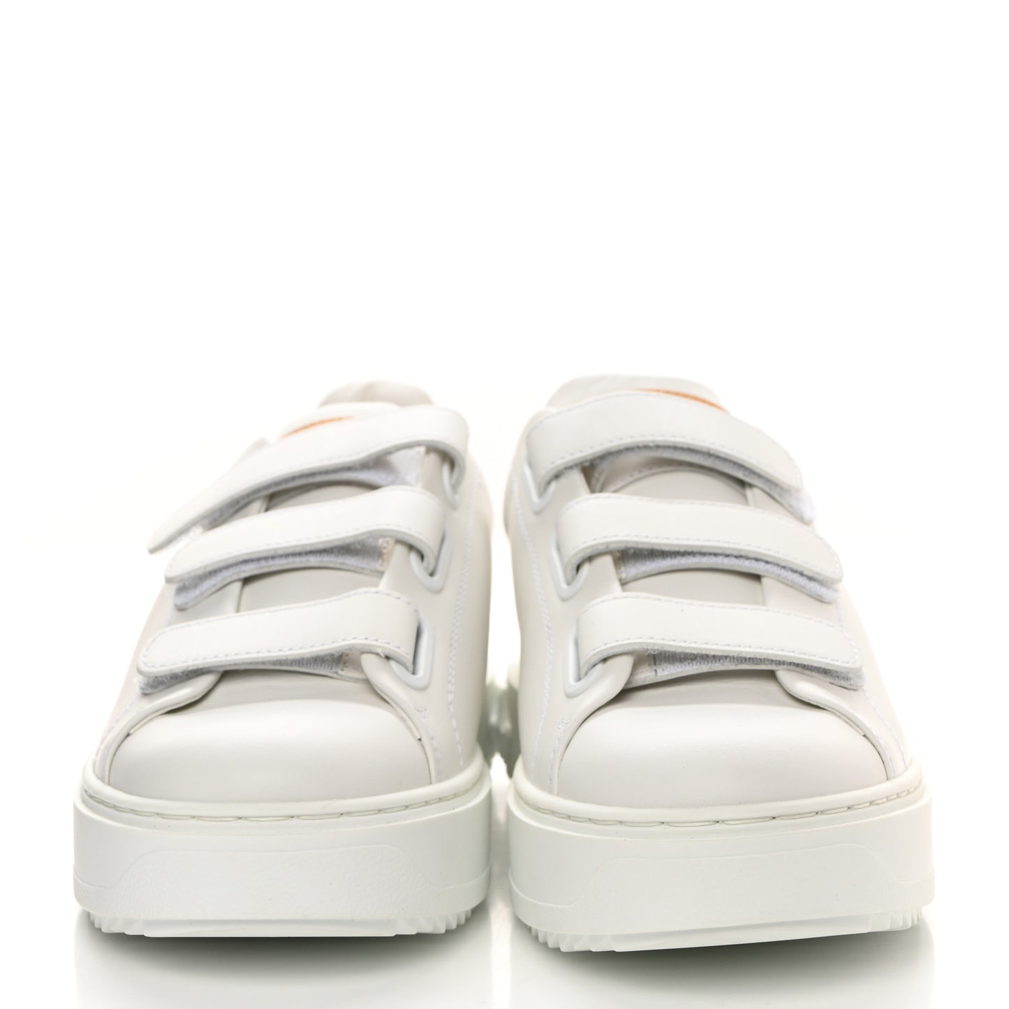 Lambskin Monogram Time Out Sneakers 37 White