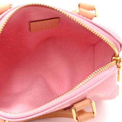 Louis Vuitton Vernis Monogram Nano Speedy Mochi Pink 5 of 16