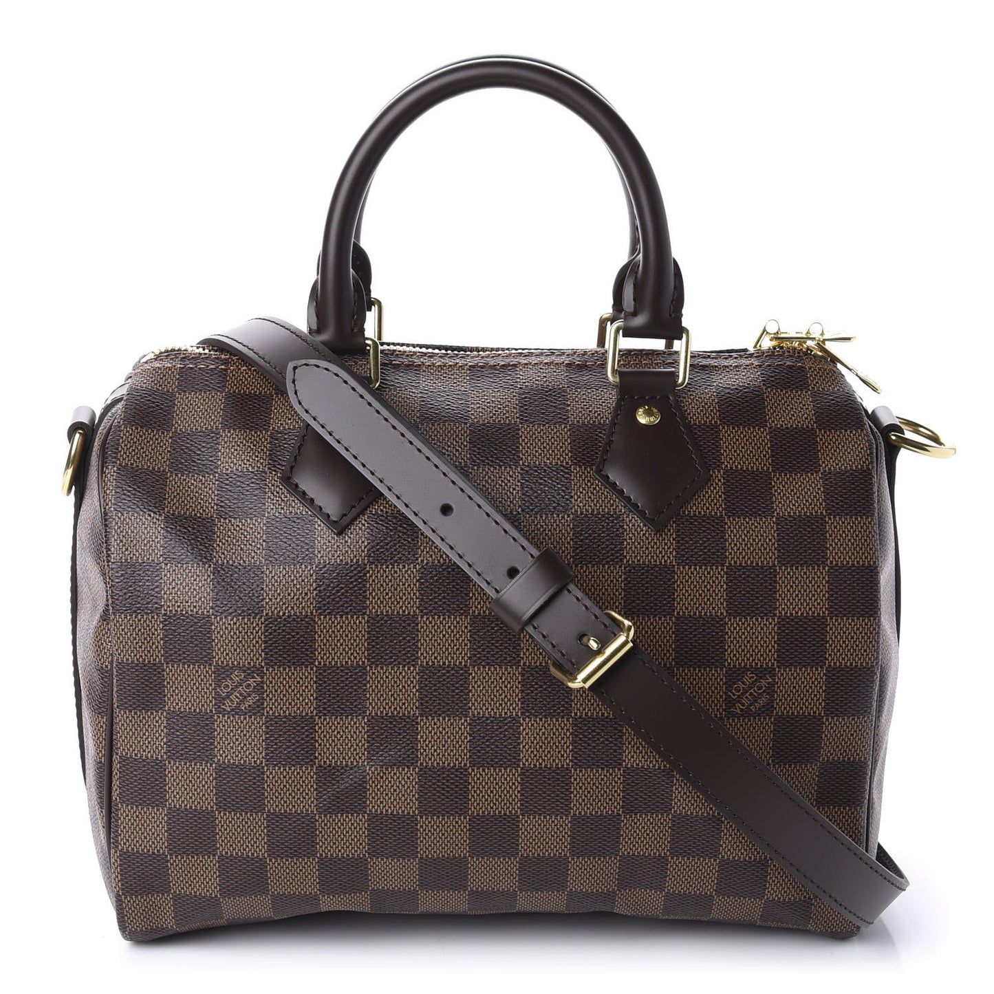 Damier Ebene Speedy Bandouliere 25