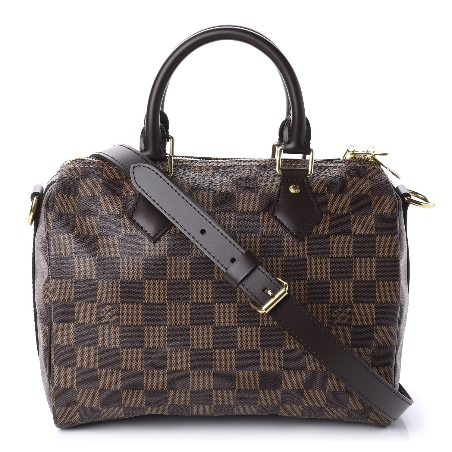 Louis Vuitton Damier Ebene Speedy Bandouliere 25 1 of 10