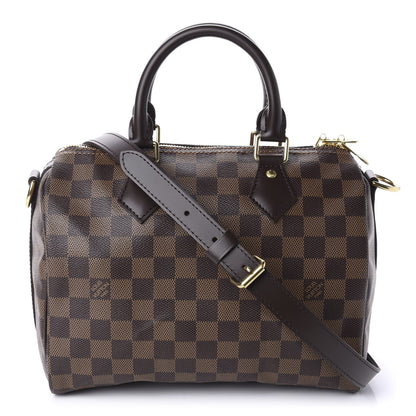 Louis Vuitton Damier Ebene Speedy Bandouliere 25 1 of 10