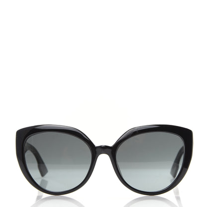 Christian Dior Acetate DDiorF Cat Eye Sunglasses Black 2 of 7