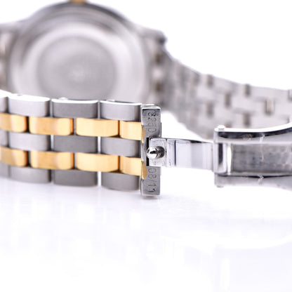 Gucci Stainless Steel Diamond Mother of Pearl 27mm G-Timeless Two Tone Quartz Watch 6 of 7