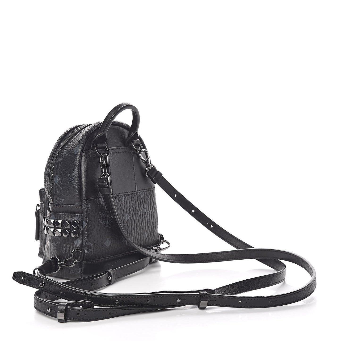 Visetos Studded X-Mini Bebe Boo Backpack Black