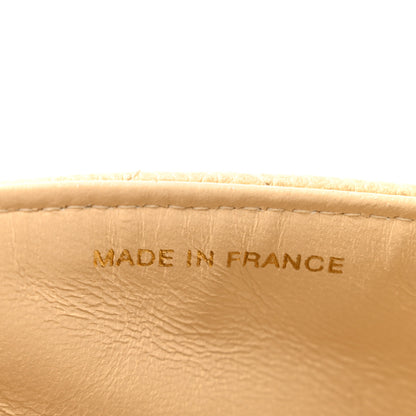 Chanel Caviar Quilted Medium Single Flap Light Beige 7 of 14