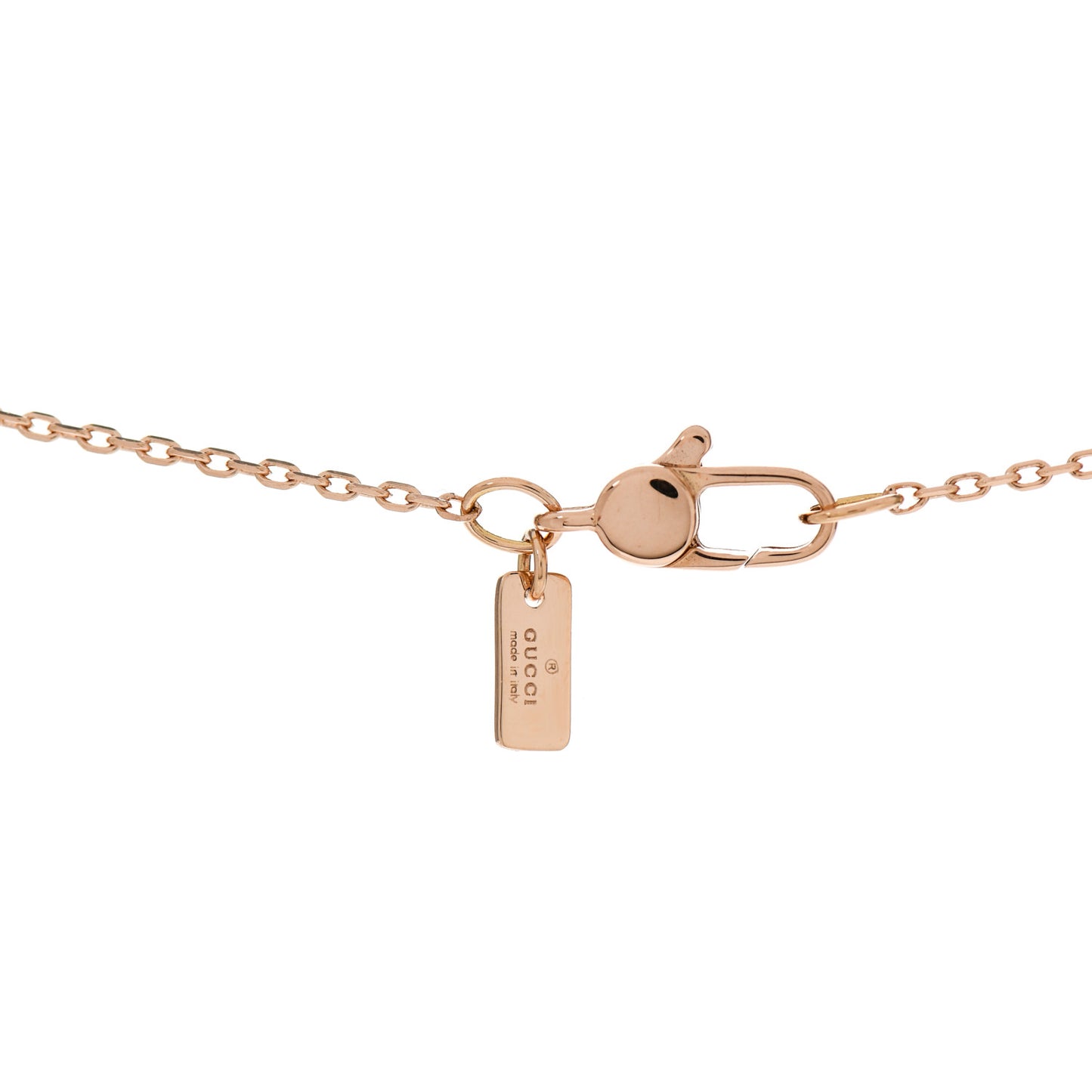 18K Rose Gold Icon Twirl Necklace