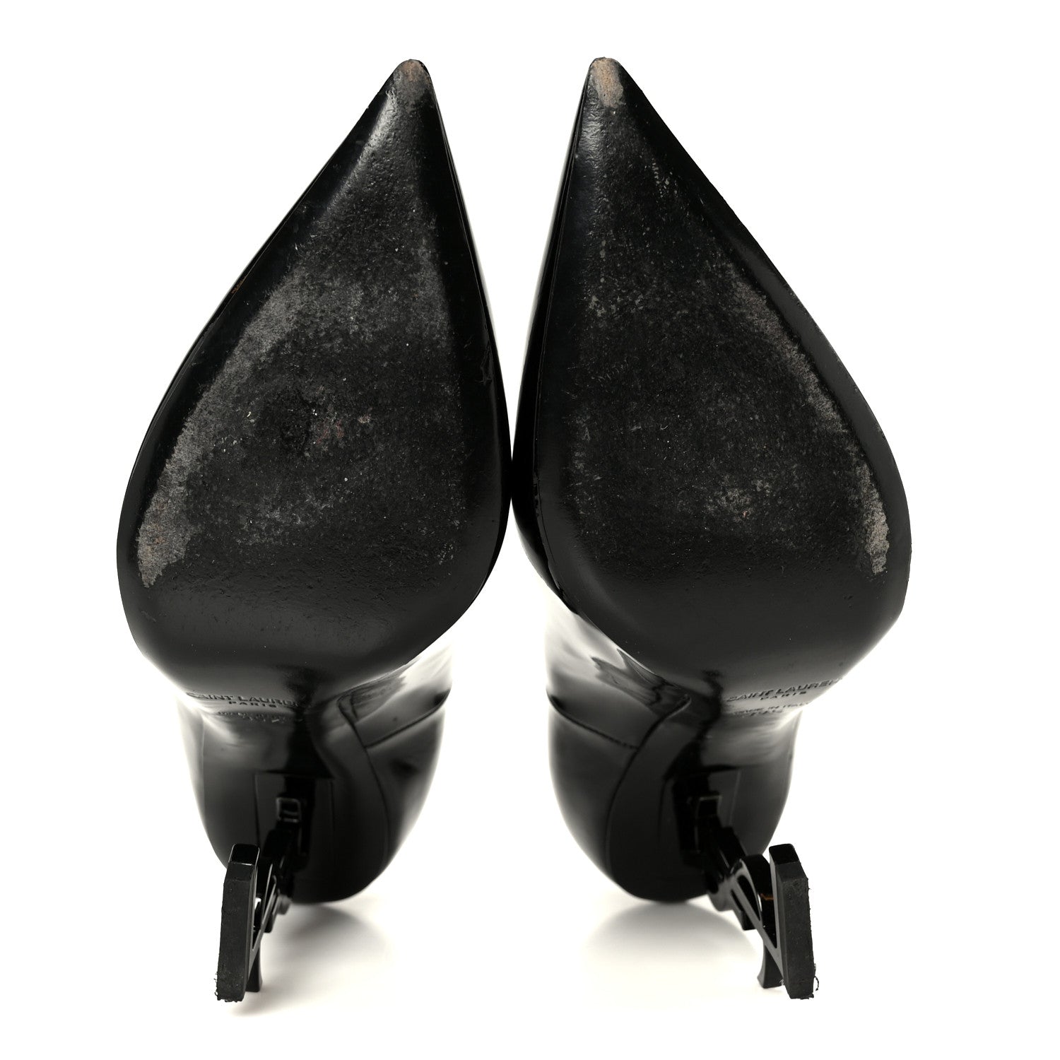Saint Laurent Patent Calfskin Opyum 110 Pumps 39.5 Black 6 of 10