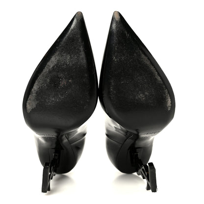 Saint Laurent Patent Calfskin Opyum 110 Pumps 39.5 Black 6 of 10