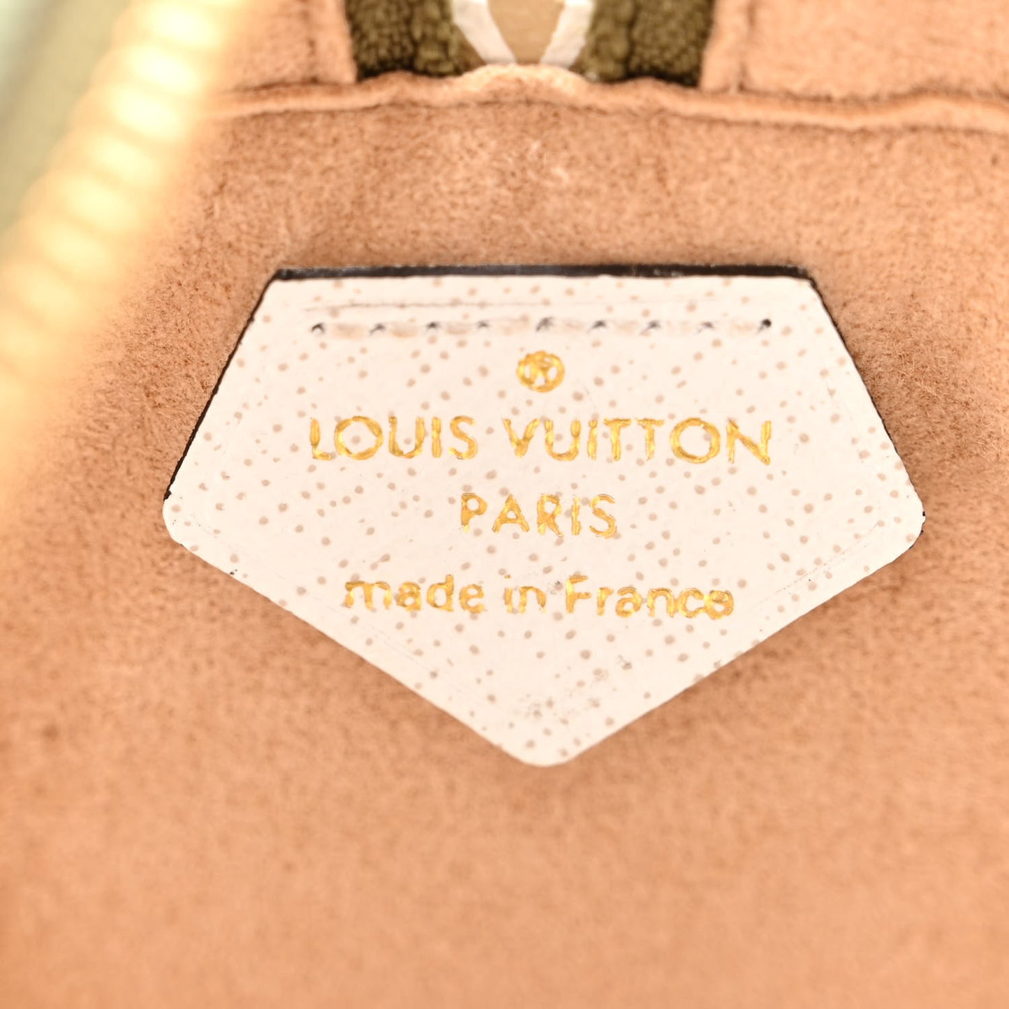 Monogram Giant Beach Pouch Kaki