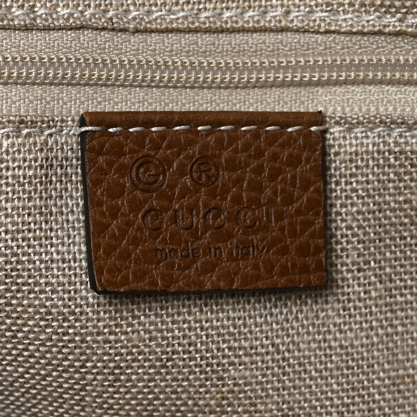 Soft GG Monogram Large Margaux Hobo Brown