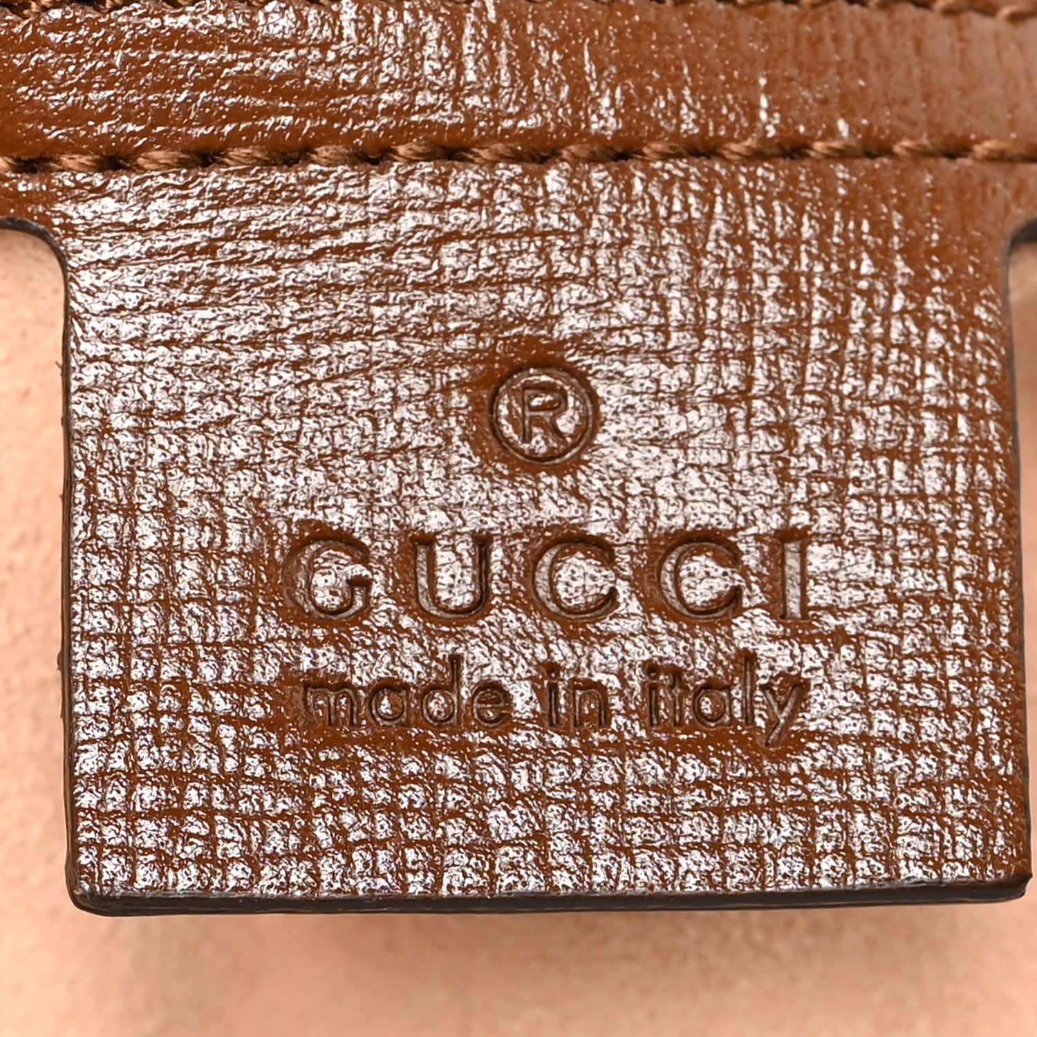 Gucci GG Supreme Monogram Azalea Calfskin Web Medium Jackie 1961 Hobo Beige Ebony Brown Sugar 6 of 11
