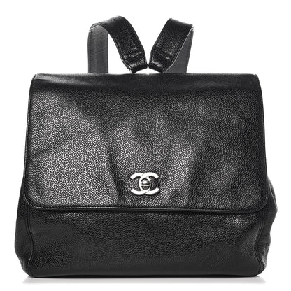 Chanel Caviar CC Backpack Black 1 of 7
