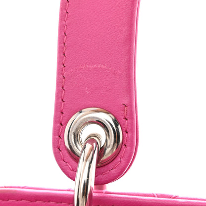 Christian Dior Lambskin Cannage Medium Lady Dior Pink 11 of 16