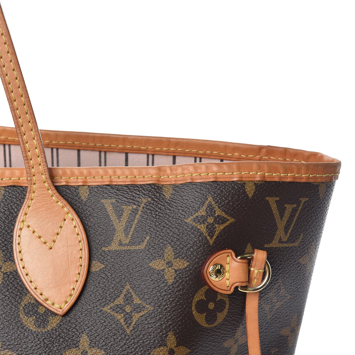Monogram Neo Neverfull MM Rose Ballerine
