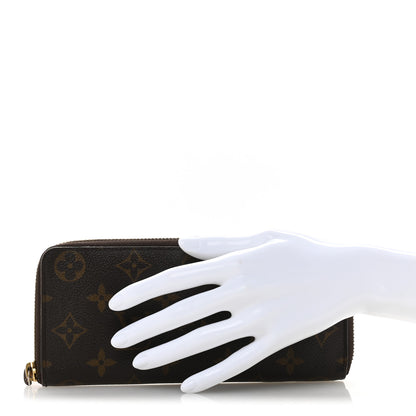 Louis Vuitton Monogram Clemence Wallet Rose Ballerine 2 of 9