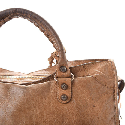 Balenciaga Agneau Giant 12 Rose Gold Hardware City Cumin Brown 8 of 11