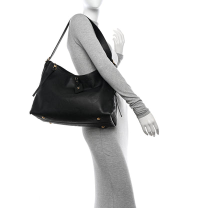 Louis Vuitton Empreinte Monogram Giant Carryall MM Black 2 of 11