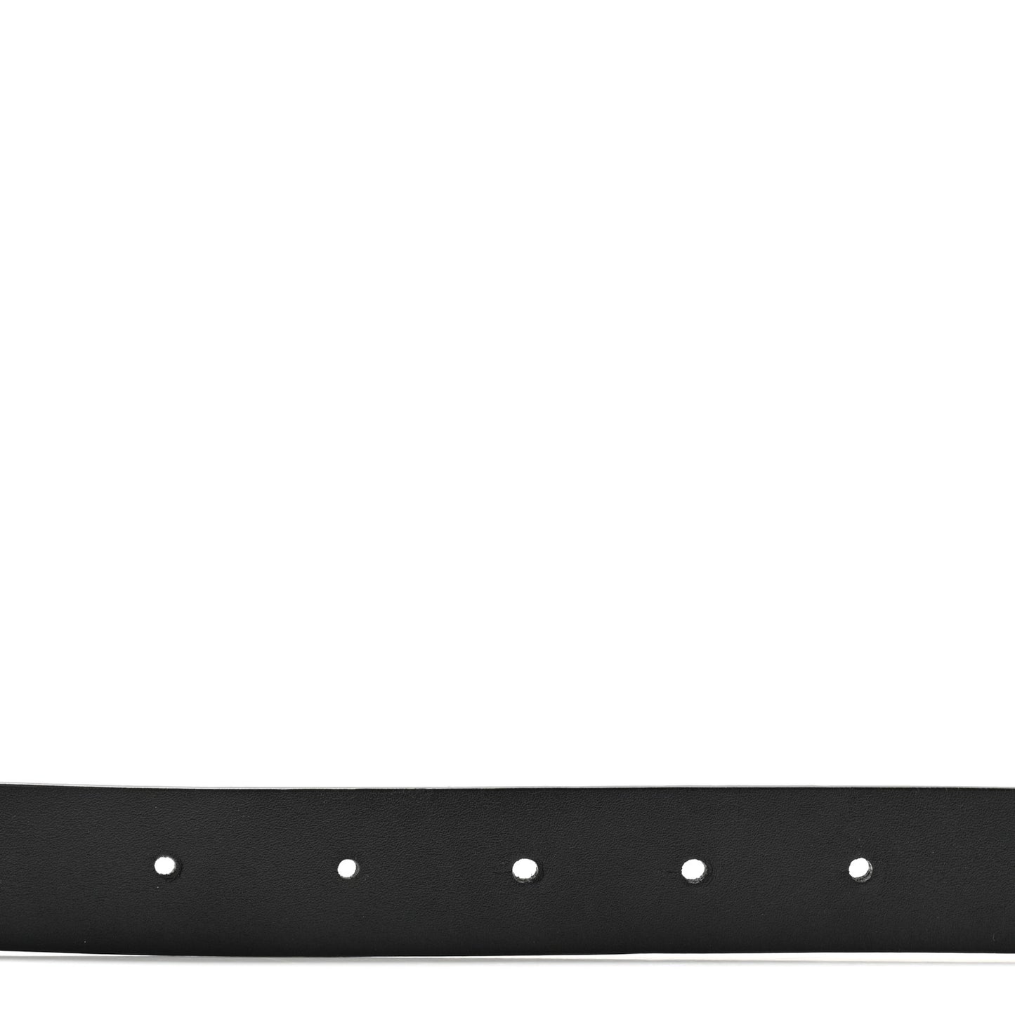 Calfskin Paris Button CC Belt 90 36 Black