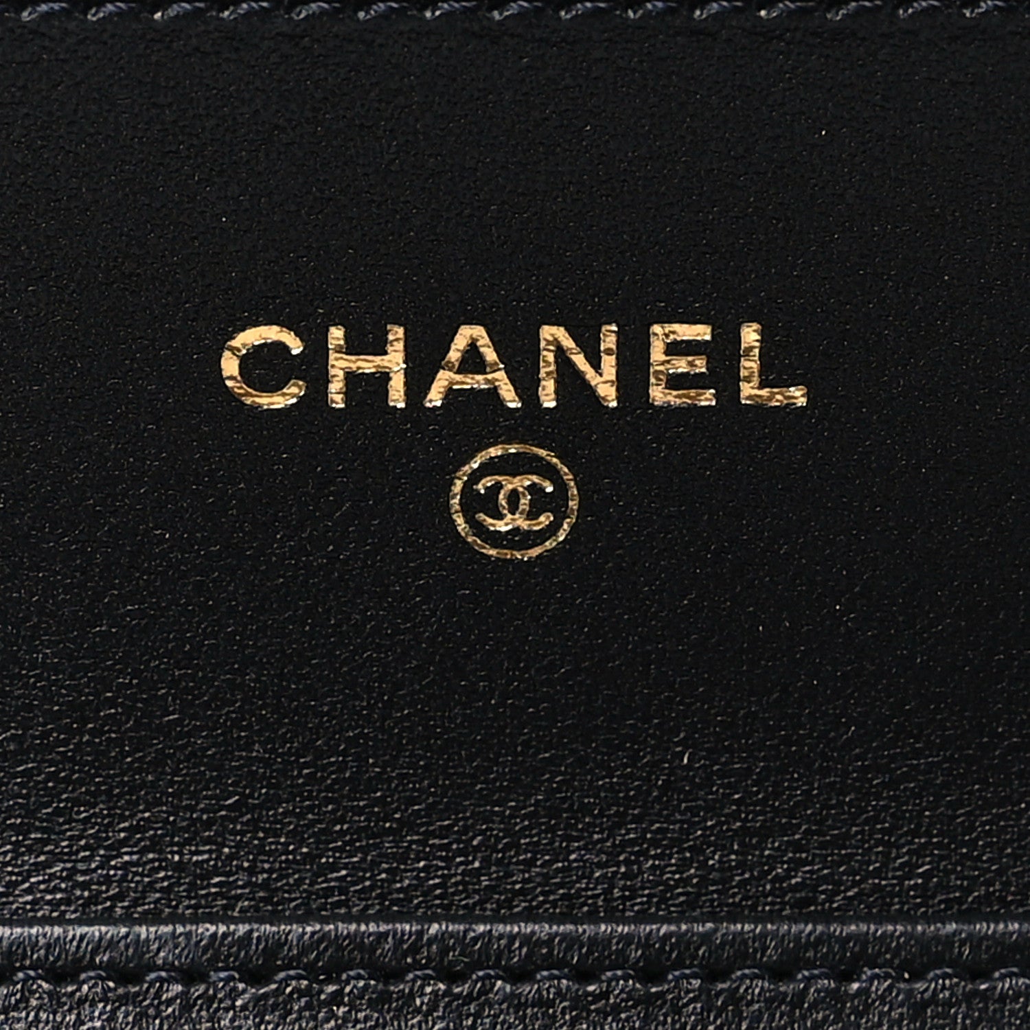 Chanel Lambskin Quilted Timeless CC Wallet On Chain WOC Black 7 of 10