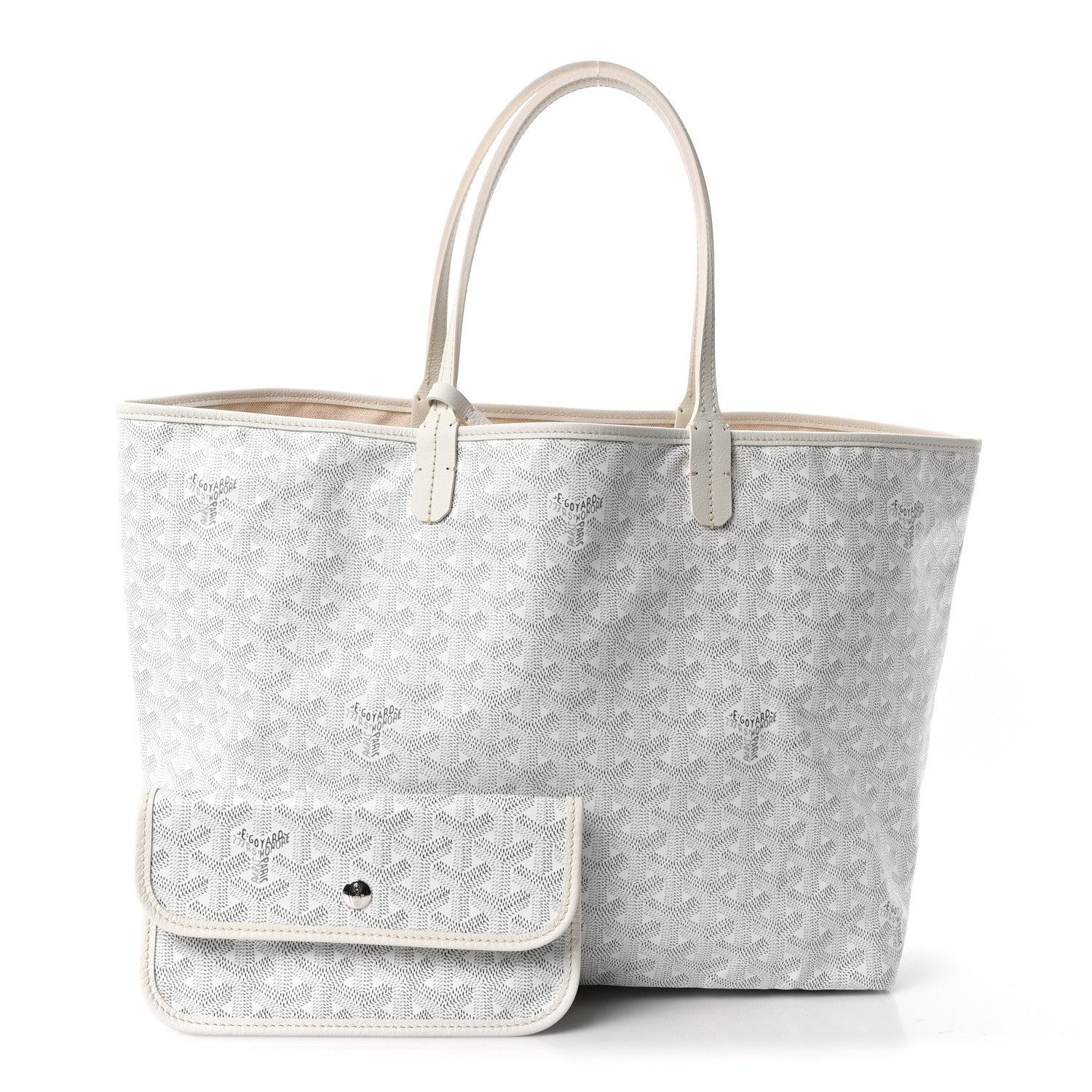 Goyard Goyardine Saint Louis PM White 2 of 10