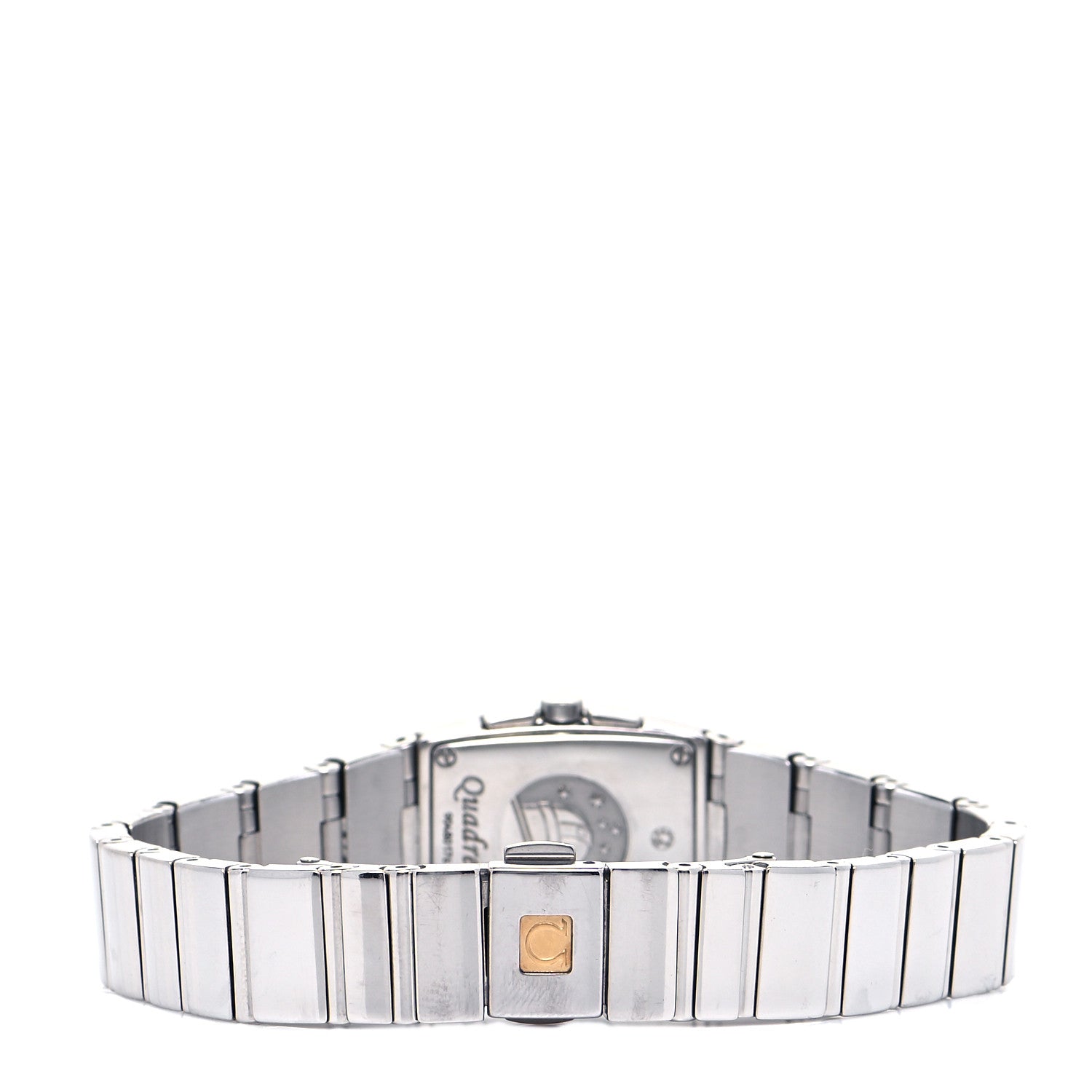 Omega Stainless Steel Multi Gemstone 26mm Constellation Quadrella Quartz Watch 1584.79.00 3 of 5