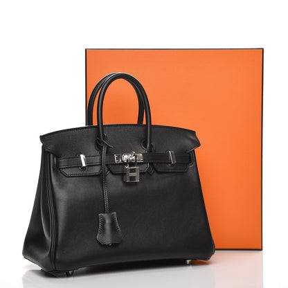 Hermes Swift Birkin 25 Black 34 of 34