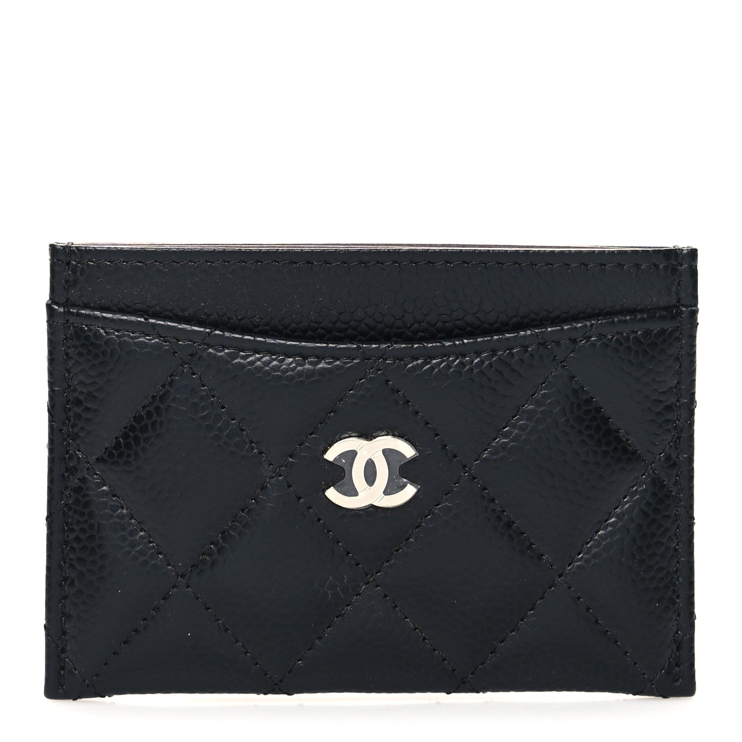 Chanel Caviar Quilted Card Holder Black 1 of 10