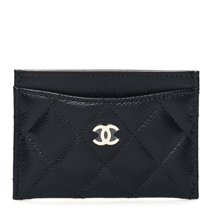Chanel Caviar Quilted Card Holder Black 1 of 10